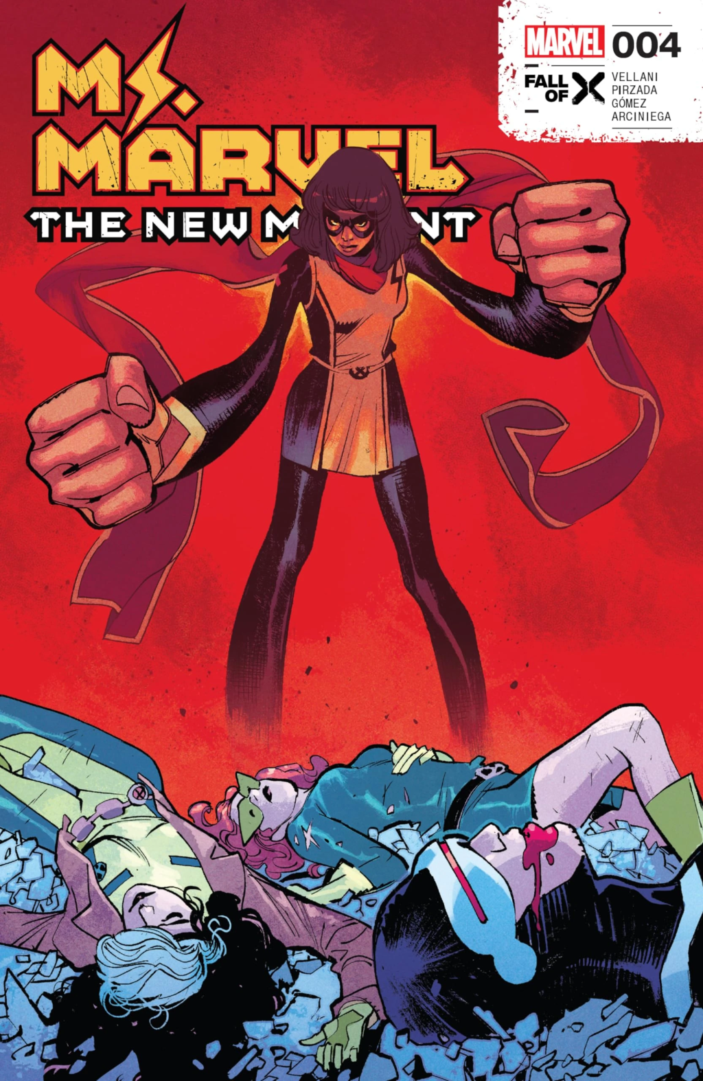 Ms. Marvel prepares to make one final stand against Orchis in Ms. Marvel: The New Mutant Vol. 1 #4 (2023), Marvel Comics