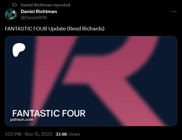 Archive Link Daniel 'DanielRPK' Richtman via Twitter