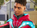 Miles (Nadji Jeter) lets Peter (Yuri Lowenthal) know New York is in good hands in Marvel's Spider-Man 2 (2023), Insomniac Games