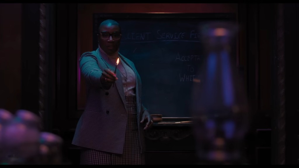 Aisha Hinds in The American Society of Magical Negroes (2024), Focus Features