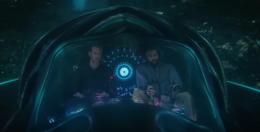Arthur and Orm team up to find Black Manta in Aquaman and the Lost Kingdom (2023), Warner Bros. Pictures