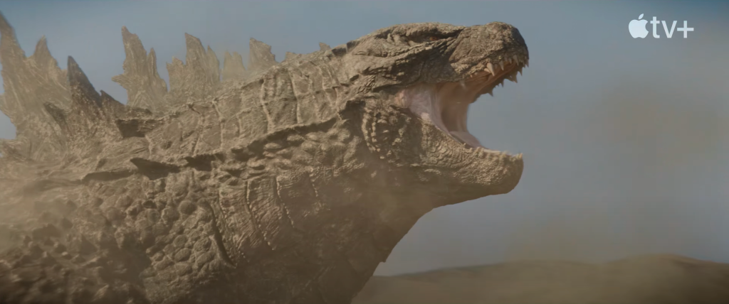 Godzilla lets out an imposing roar in Monarch: Legacy of Monsters (2023), Apple TV+