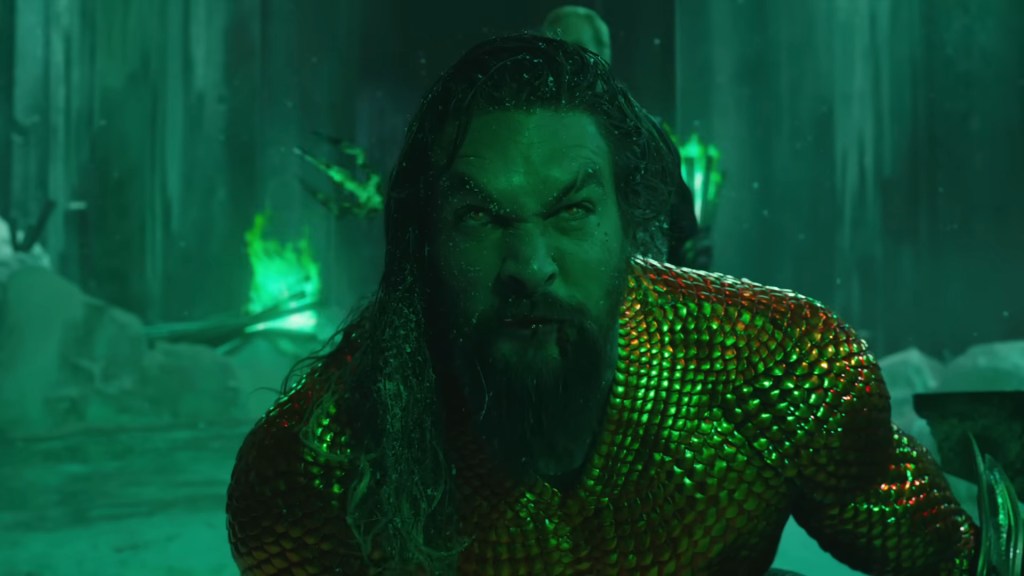 Jason Momoa as Aquaman in Aquaman and the Lost Kingdom (2023), Warner Bros. Pictures
