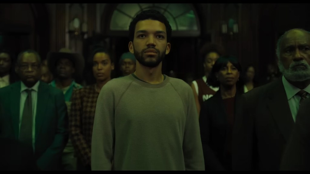 Justice Smith in The American Society of Magical Negroes (2024), Focus Features