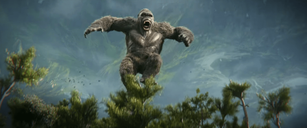 Kong explores his domain in Godzilla x Kong: The New Empire (2024), Legendary Pictures