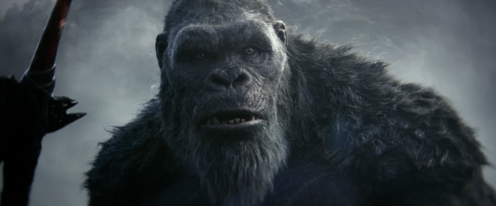 Kong meets his adopted son in Godzilla x Kong: The New Empire (2024), Legendary Pictures