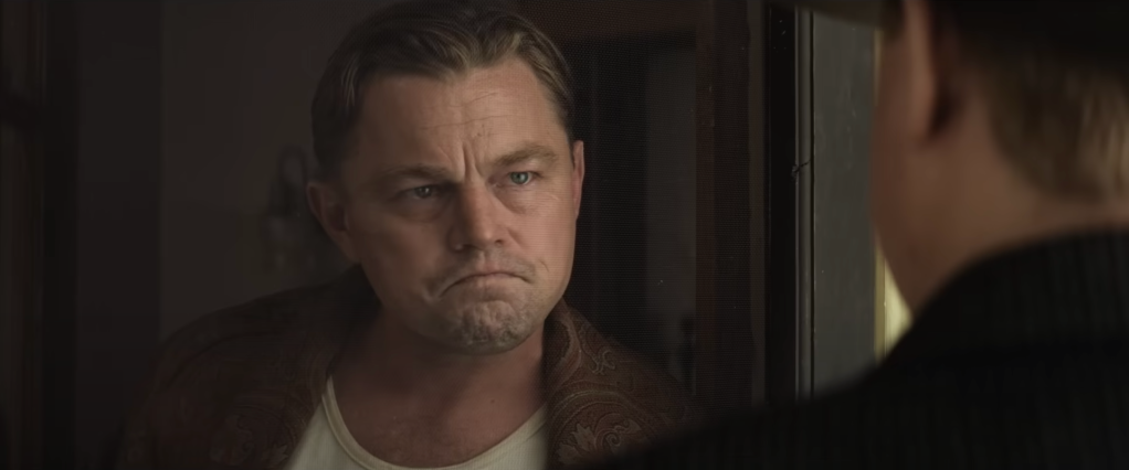 Leonardo DiCaprio as Ernest Burkhart in Killers of the Flower Moon (2023), Paramount Pictures
