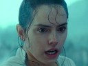 Rey Palpatine (Daisy Ridley) feels Resistance Leader Leia Organa's (Carrie Fisher) death in Star Wars Episode IX: The Rise of Skywalker (2019), Lucasfilm Ltd.