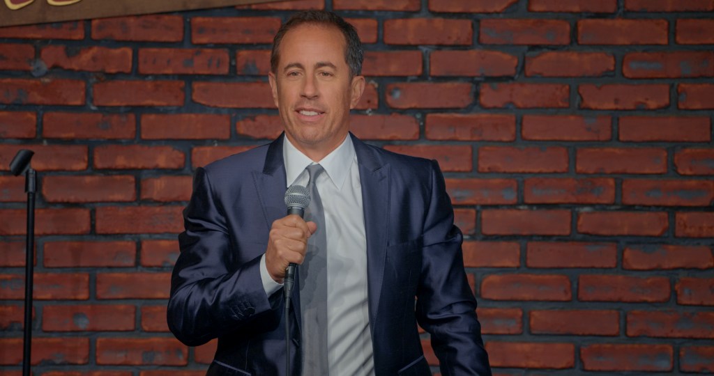 Comedian Jerry Seinfeld in Jerry Before Seinfeld (2017), Netflix