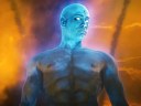 Dr. Manhattan (Billy Crudup) ends the conflict in Vietnam in Watchmen (2009), Warner Bros. Pictures