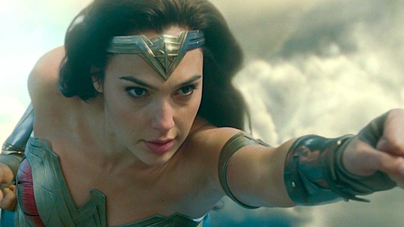 Wonder Woman (Gal Gadot) finally learns to fly in Wonder Woman 1984 (2020), Warner Bros. Pictures
