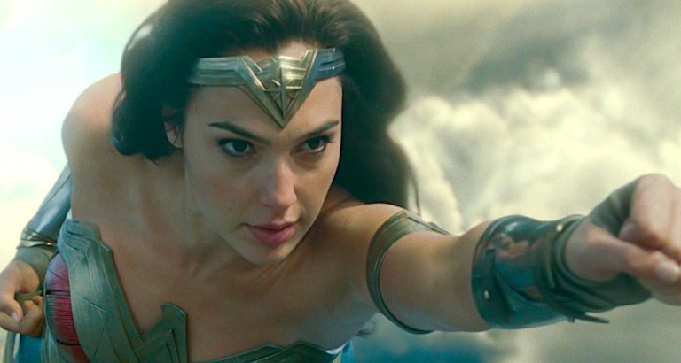 Wonder Woman (Gal Gadot) finally learns to fly in Wonder Woman 1984 (2020), Warner Bros. Pictures