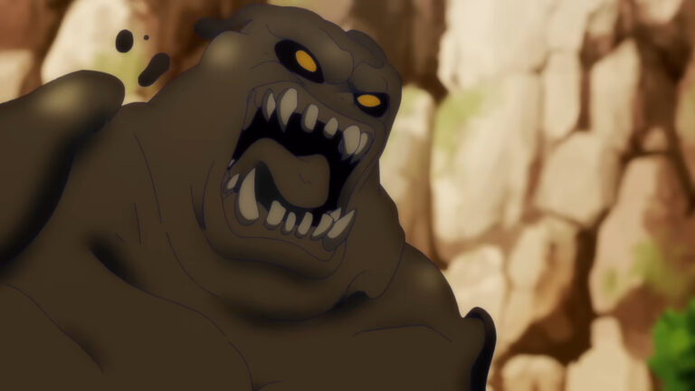 Clayface (Jun Fukuyuma) unleashes his true form in Suicide Squad ISEKAI (2023), Warner Bros. Japan