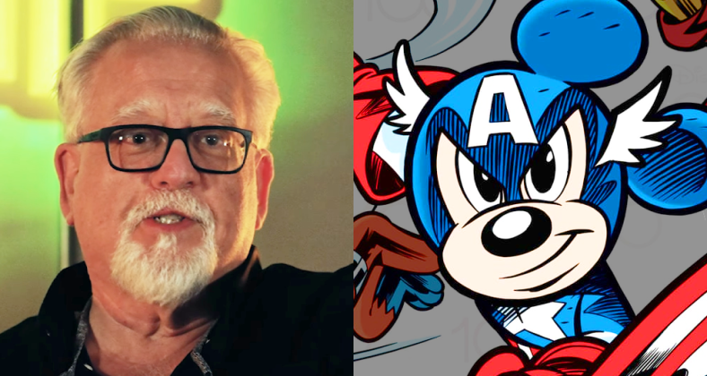 Chuck Dixon talks Alphacore with Eric July in an Exclusive Interview with CHUCK DIXON | Alphacore #1 (2023), Rippaverse Comics / Mickey Mouse wields the shield on Lorenzo Pastrovicchio and Valeria De Sanctis' Disney 100 variant cover to Amazing Spider-Man Vol. 6 #17 (2023), Marvel Comics