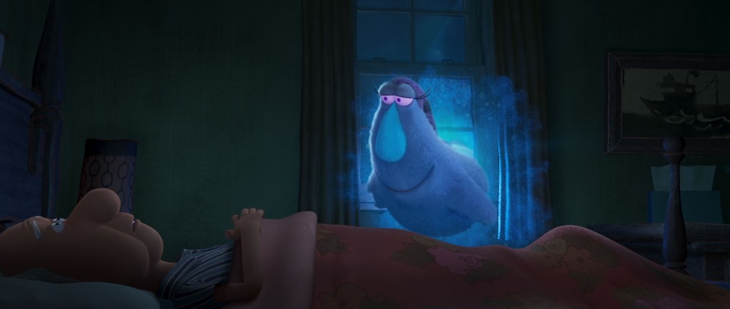 Natasia Demetriou as Sleep. Cr: DreamWorks Animation © 2023