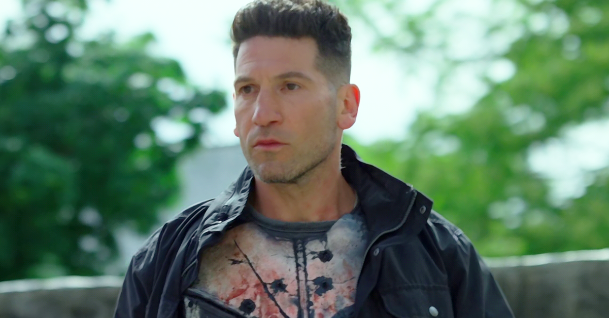 The Punisher (Jon Bernthal) plans his next move in The Punisher Season 2 Episode 9 "Flustercluck" (2019), Marvel Entertainment