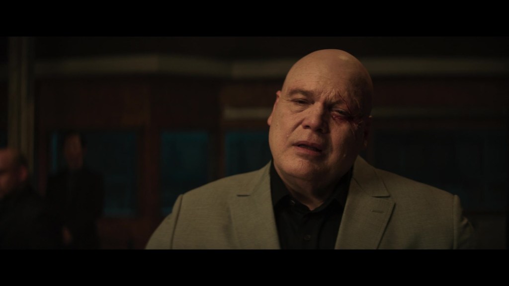Kingpin (Vincent D'Onofrio) laments that Maya (Alaqua Cox) could not be convinced to join his side in Echo Season 1 Episode 5 "Maya" (2023), Marvel Entertainment