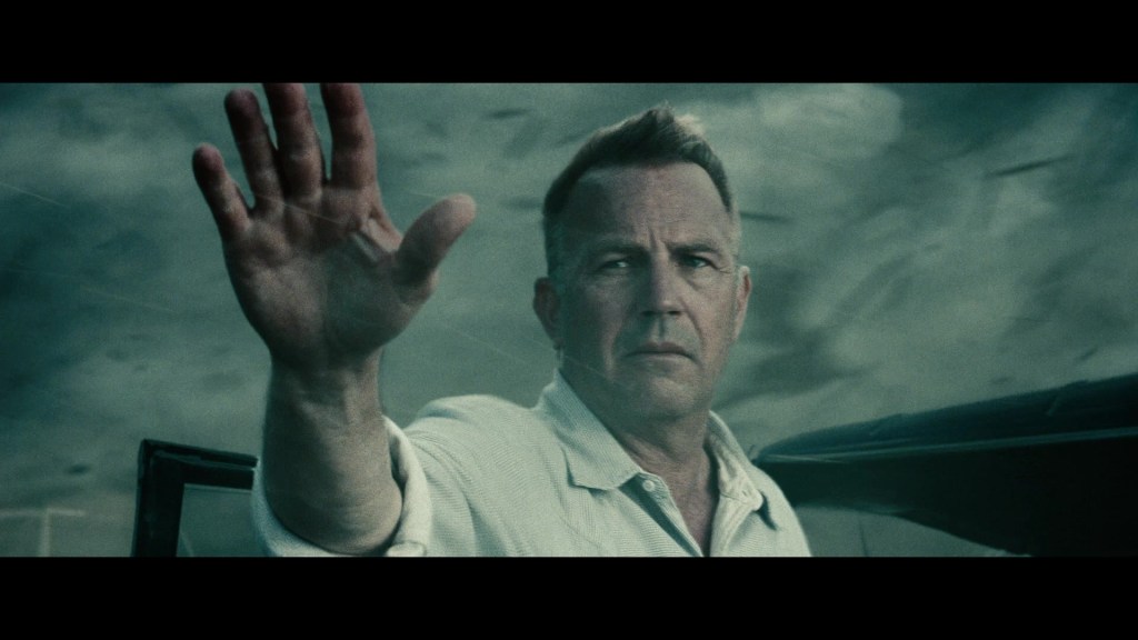 Jonathan Kent (Kevin Costner) tells Clark (Henry Cavill) not to use his powers in Man of Steel (2013), Warner Bros. Entertainment
