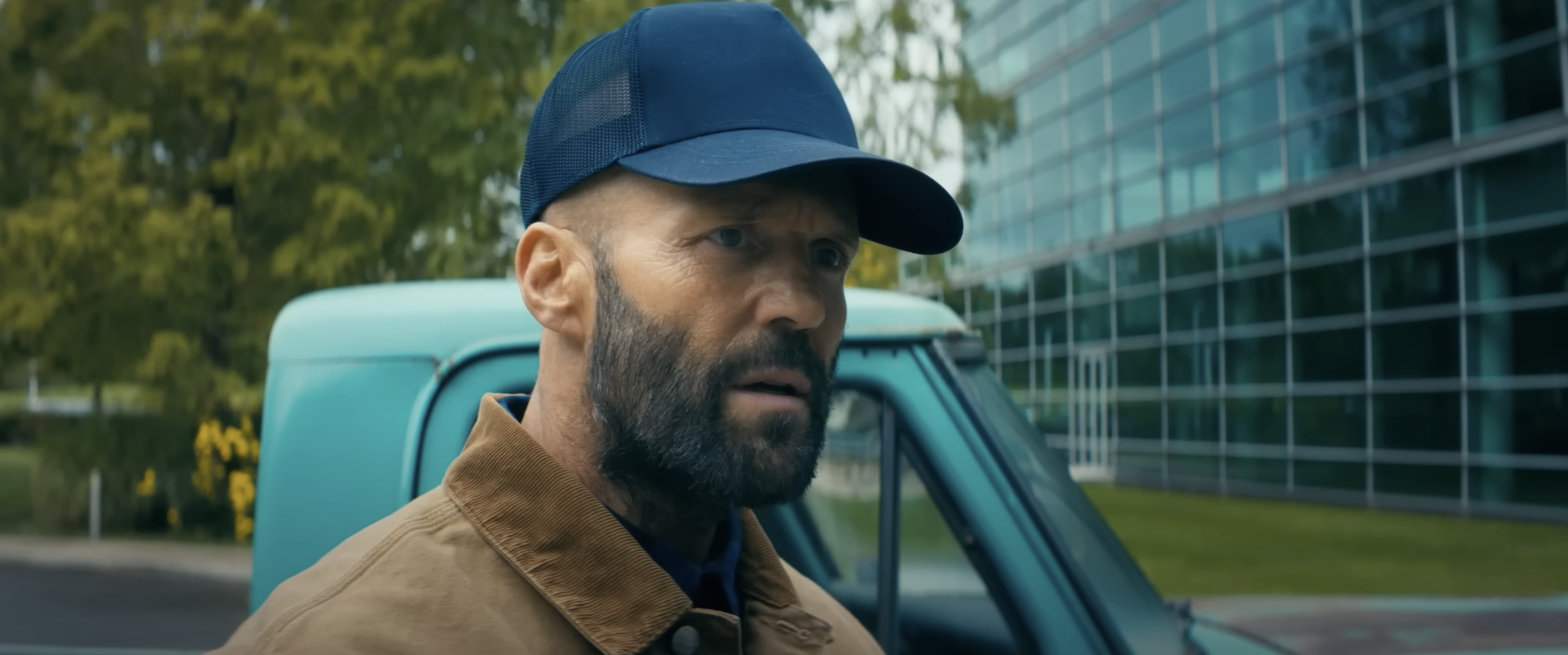 Jason Statham as Adam Clay in The Beekeeper (2024), Miramax