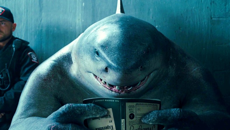 King Shark read real good