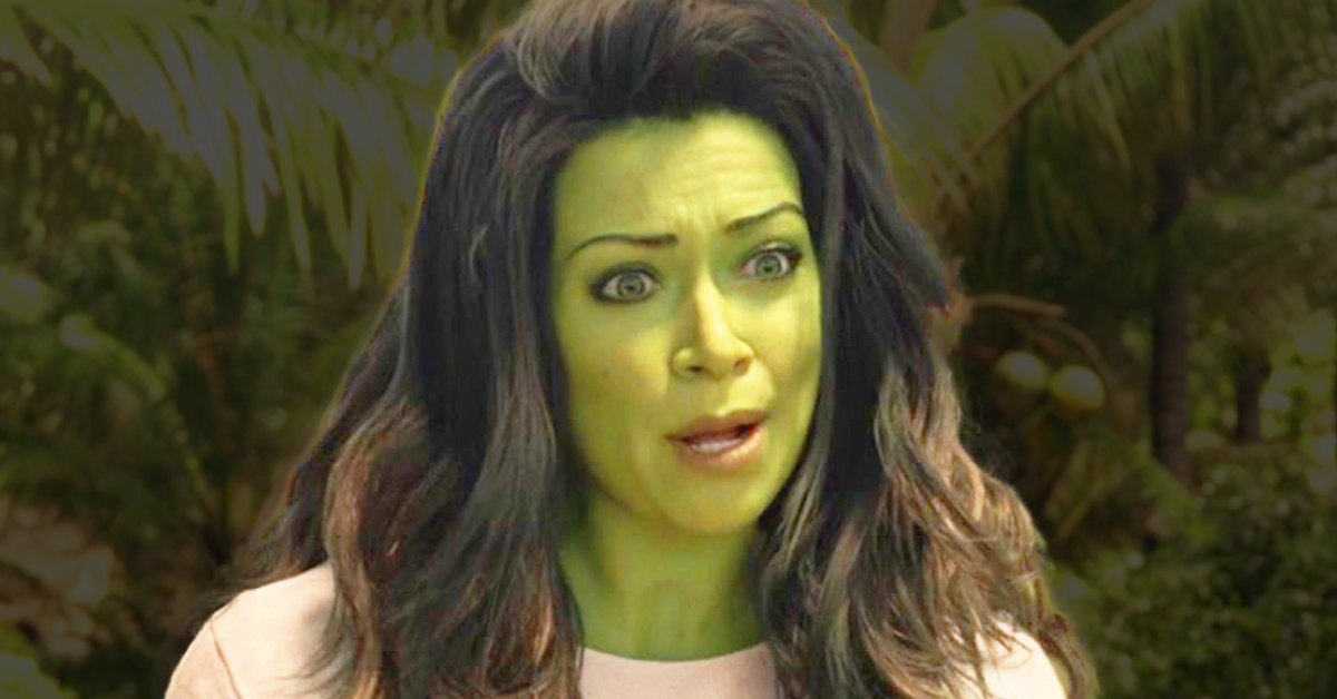 Jen (Tatiana Maslany) mocks Bruce's (Mark Ruffalo) control over his Hulk form in She-Hulk: Attorney at Law Season 1 Episode 1 "A Normal Amount of Rage" (2022), Marvel Entertainment