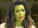 Jen (Tatiana Maslany) mocks Bruce's (Mark Ruffalo) control over his Hulk form in She-Hulk: Attorney at Law Season 1 Episode 1 "A Normal Amount of Rage" (2022), Marvel Entertainment