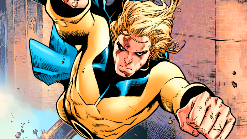 The Sentry leads the charge on Asgard in The Sentry rips apart Ares at the request of Norman Osborn in Siege Vol. 1 #1 (2010), Marvel Comics. Words by Brian Michael Bendis, art by Olivier Copiel, Mark Morales, Laura Martin, and Chris Eliopoulos.