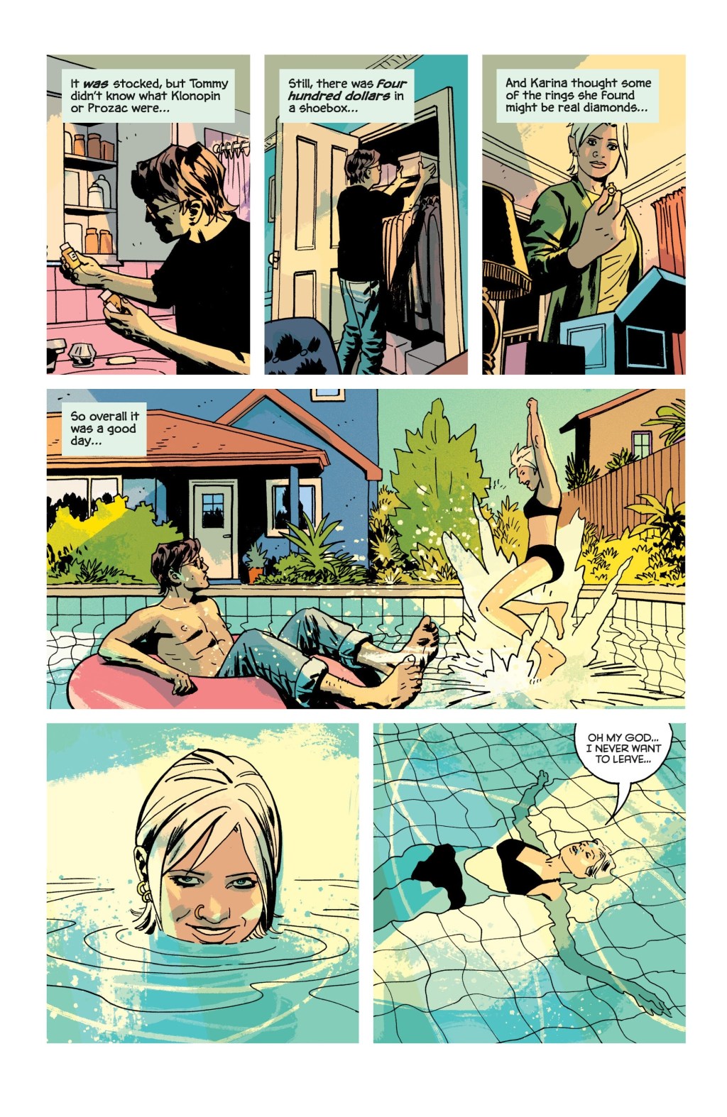 Where The Body Was (2023), Image Comics. Words by Ed Brubaker. Art by Sean Phillips
