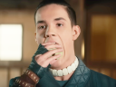 Sokka (Ian Ousley) grabs a bite to eat in Avatar: The Last Airbender (2024), Netflix