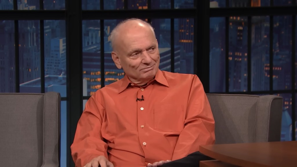 David Chase stops by Late Night with Seth Meyers (2024), NBC