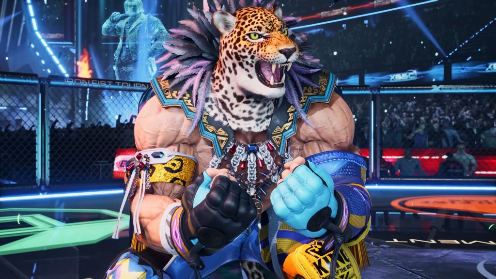 King (TBA) flexes his muscles in Tekken 8 (2024), Bandai Namco