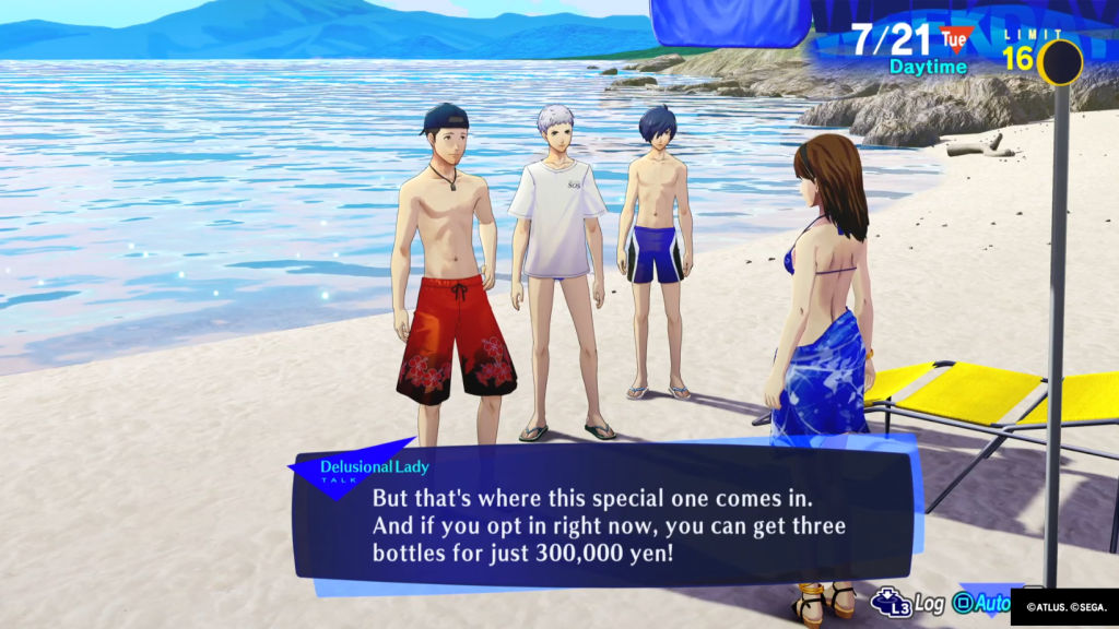 The team receives a sketchy offer in Persona 3 Reload (2024), Atlus