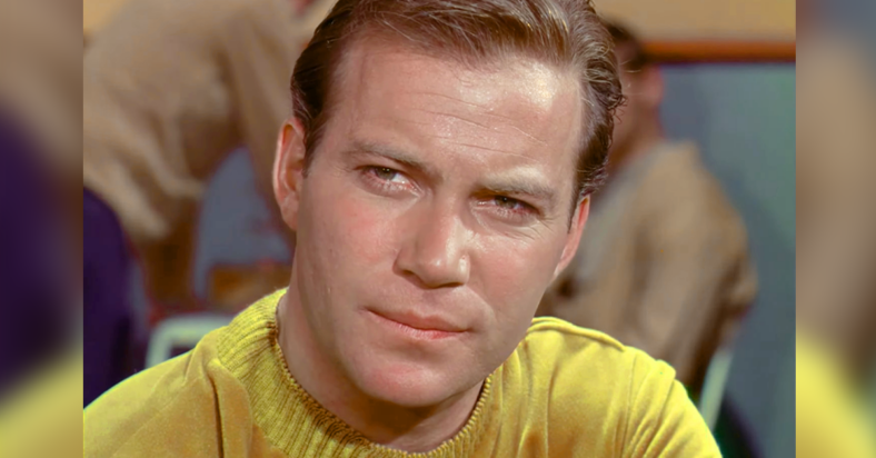 Captain Kirk (William Shatner) plays three -dimensional chess against Lt. Spock (Leonard Nimoy) in Star Trek: The Original Series Season 1 Episode 1 "Where no man has gone yet" (1966), Paramount