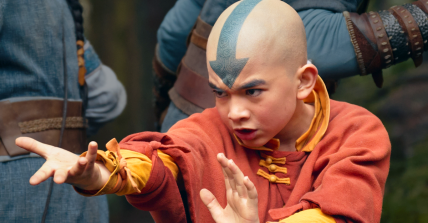 The Gaang takes on all challengers in Season 1 of Avatar: The Last Airbender. Cr. Courtesy of Netflix © 2023