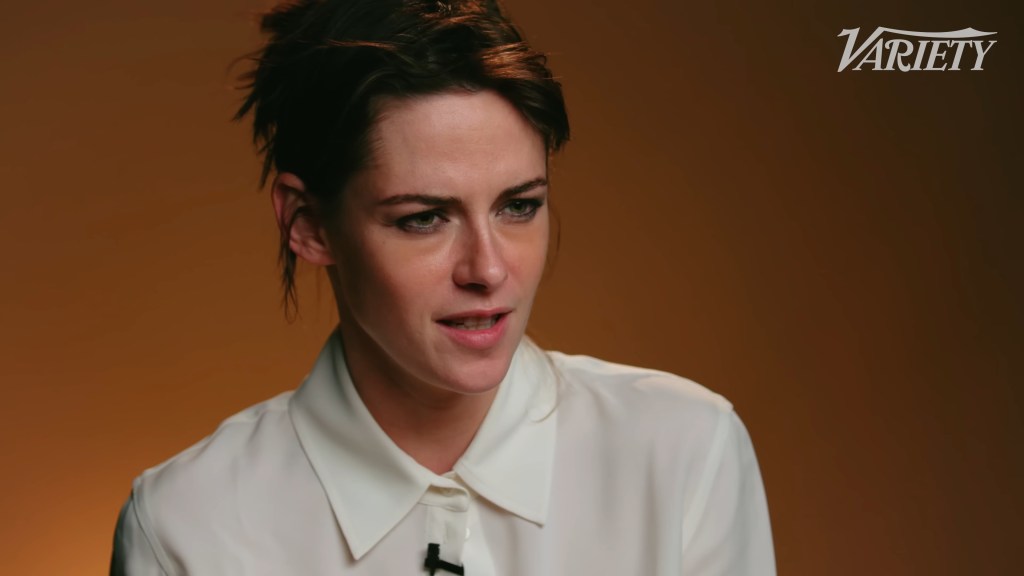 Kristen Stewart tries to recall her career highlights in Does Kristen Stewart Know Her Lines from Her Most Famous Movies? (2024), Variety