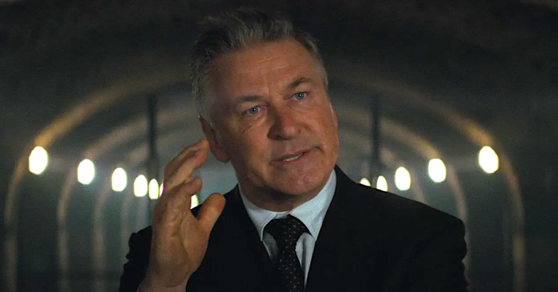 Alan Hunley (Alec Baldwin) debriefs the IMF in Mission: Impossible - Fallout (2018), Paramount Pictures