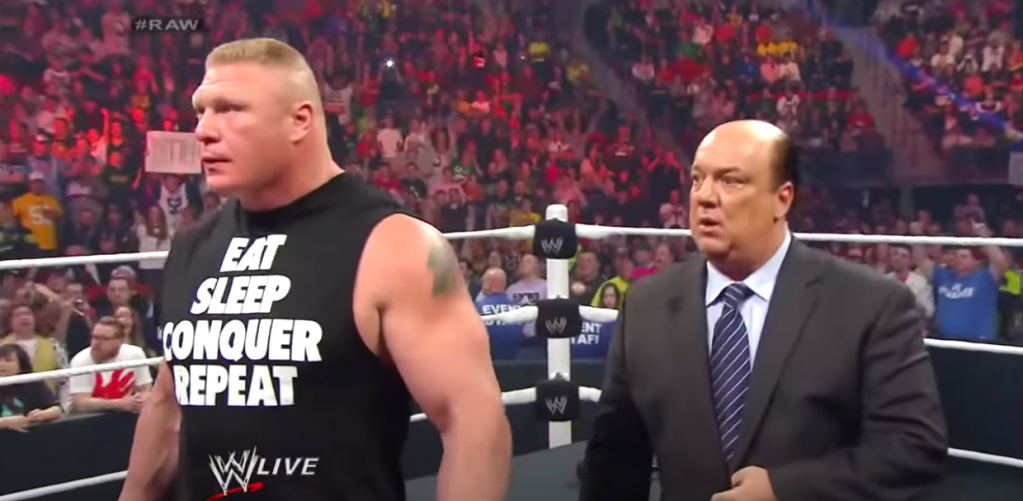 Brock Lesnar is surprised by the return of The Undertaker: Raw, Feb. 24, 2014
