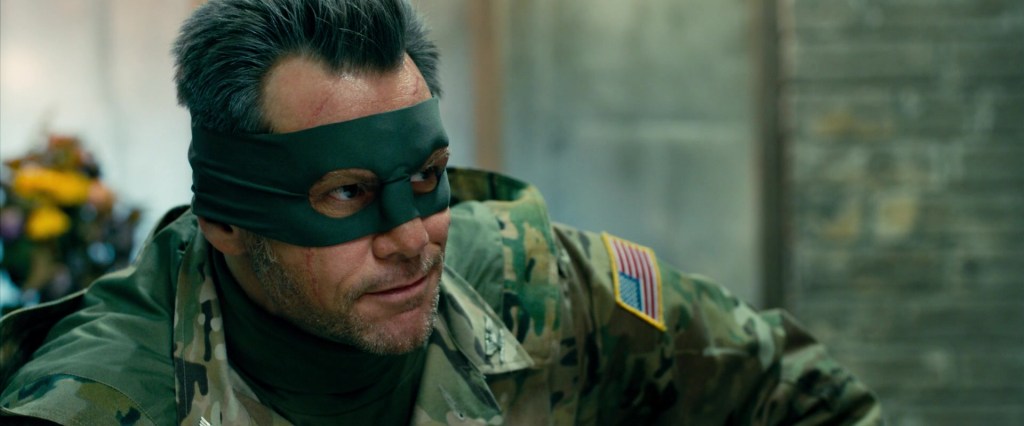 Jim Carrey as Colonel Stars and Stripes in Kick-Ass 2 (2013), Universal Pictures