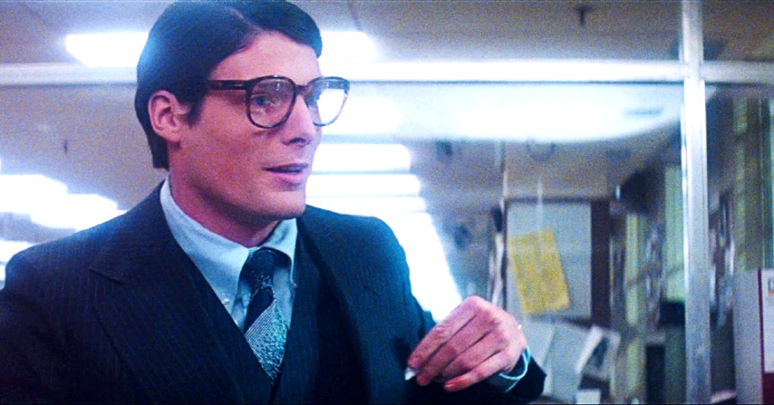 Reeve as Clark Kent 1