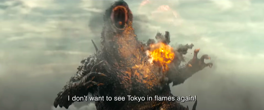 Tokyo in flames again