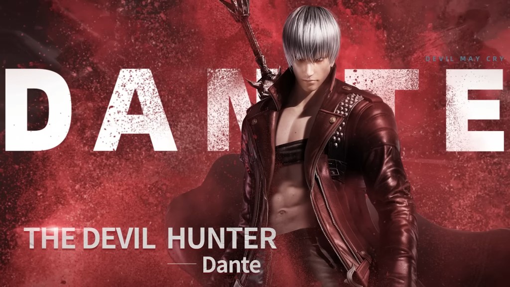 Dante (P.M. Seymour) makes his playable debut in Devil May Cry: Peak of Combat (2024), Nebula Joy