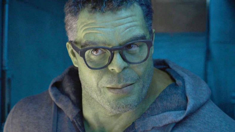 Bruce Banner (Mark Ruffalo) tries to calmly inform Jen (Tatiana Maslany) of her new Gamma-radiated existence in She-Hulk: Attorney at Law Season 1 Episode 1 "A Normal Amount of Rage" (2022), Marvel Entertainment