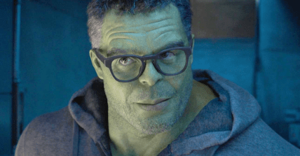 Bruce Banner (Mark Ruffalo) tries to calmly inform Jen (Tatiana Maslany) of her new Gamma-radiated existence in She-Hulk: Attorney at Law Season 1 Episode 1 "A Normal Amount of Rage" (2022), Marvel Entertainment
