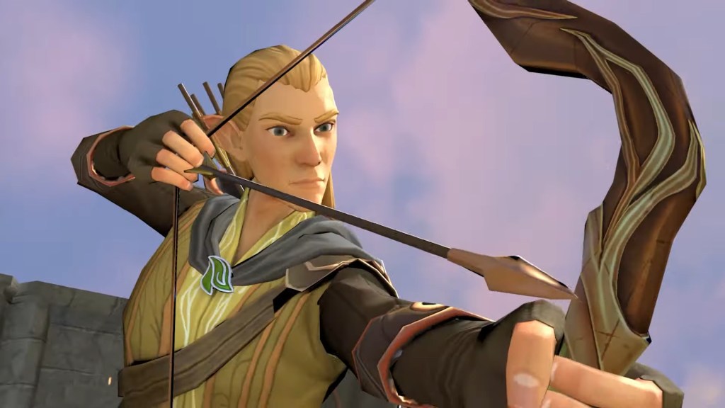 Legolas takes aim in The Lord of the Rings: Heroes of Middle-earth (2023), EA