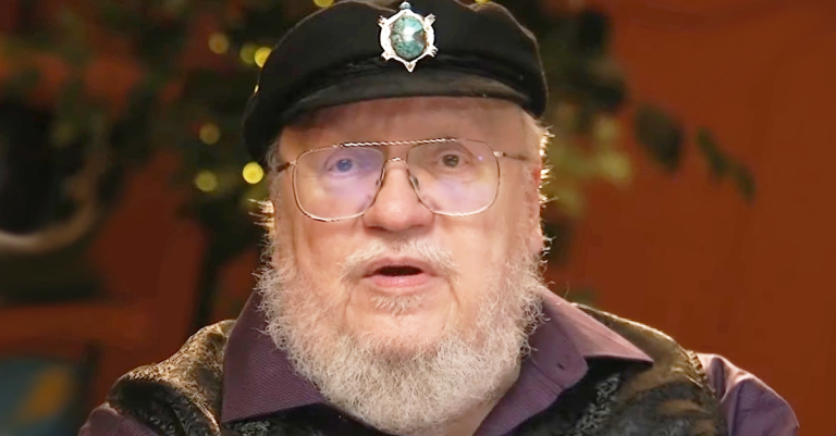 George R. R. Martin answers fan questions in promotion of his then-upcoming first volume of The Rise of the Dragon: An Illustrated History of the Targaryen Dynasty (2023), Penguin Random House