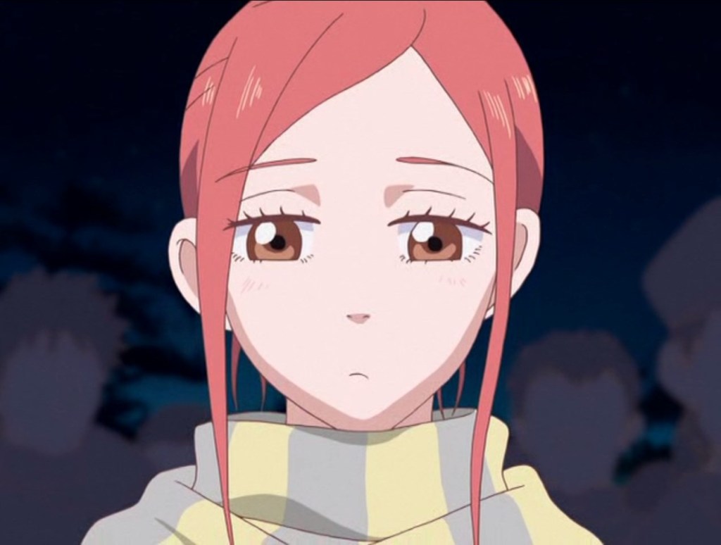 Risa Koizumi (Amber Lee Connors) confronts her feelings in Lovely Complex Episode  Episode 11 "Absolute Death! Revived Love with the Ex-Girlfriend?!" (2007), Toei Animation