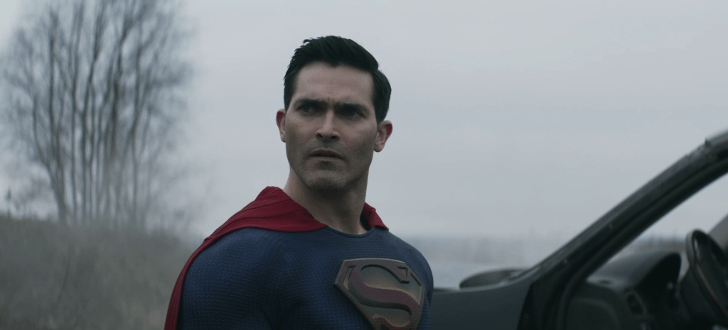 Superman (Tyler Hoechlin) is disappointed in Jordan's (Alex Garfin) attempt to play superhero in Superman & Lois Season 3 Episode 11 "Injustice" (2023), The CW