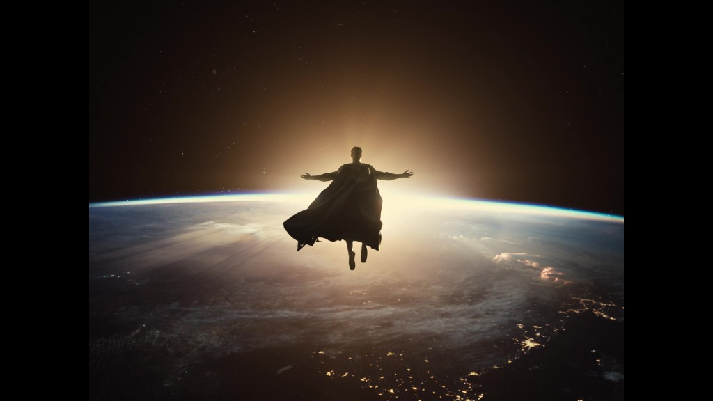 Superman (Henry Cavill) does his best impression of Jesus in Zack Snyder's Justice League (2021), Warner Bros. Pictures
