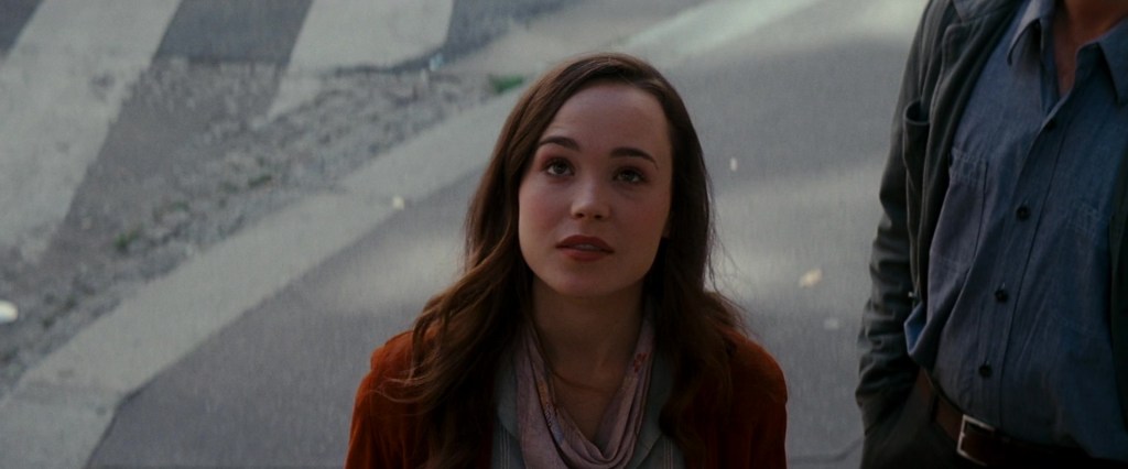 Ariadne (Ellen Page) begins to tamper with the dream's architecture in Inception (2010), Warner Bros. Pictures
