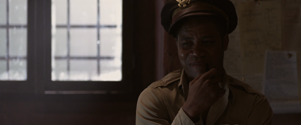 Cuba Gooding Jr. as Major Emanuel Stance in Red Tails (2012), Lucasfilm Ltd.